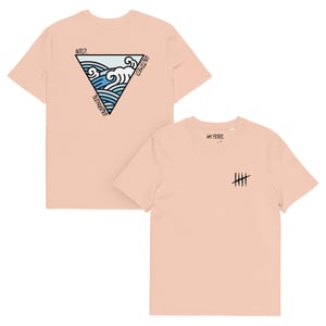 Image of wave. womens organic cotton t-shirt