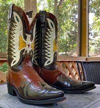 Image 1 of Retro Roy Rodgers Eagle Cowboy Boots
