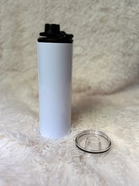 Image 1 of 20 oz Dual lid Tumbler