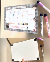 Image 2 of ✍🏻ATEEZ Weekly Planner Dry Erase Boards