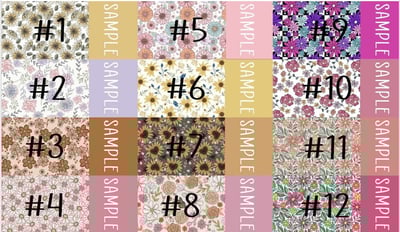 Image of Floral Name Bows