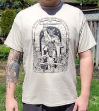 Image 1 of Screenprinted Cimmerian Wares Shirt - Sand