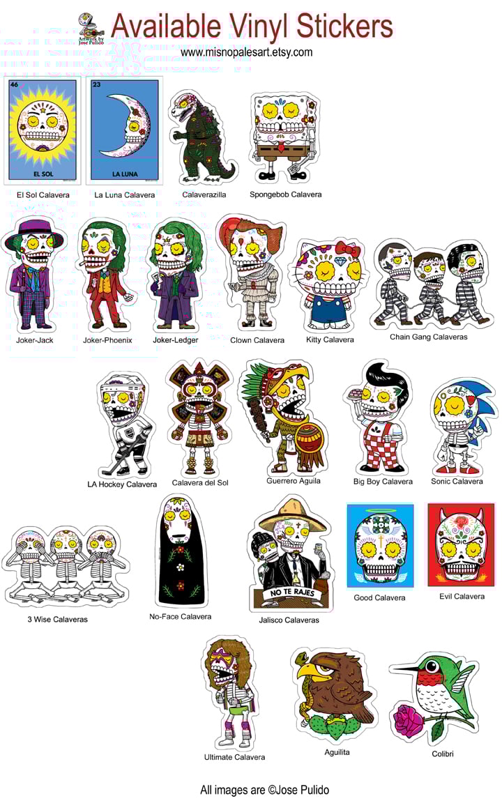 Vinyl Sticker Pack