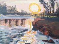Image 4 of I Walk Here Sometimes (Sunrise) - Framed Original
