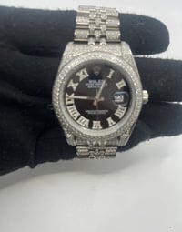 Image 3 of 41 mm Fully Bussdown Rolex Datejust 