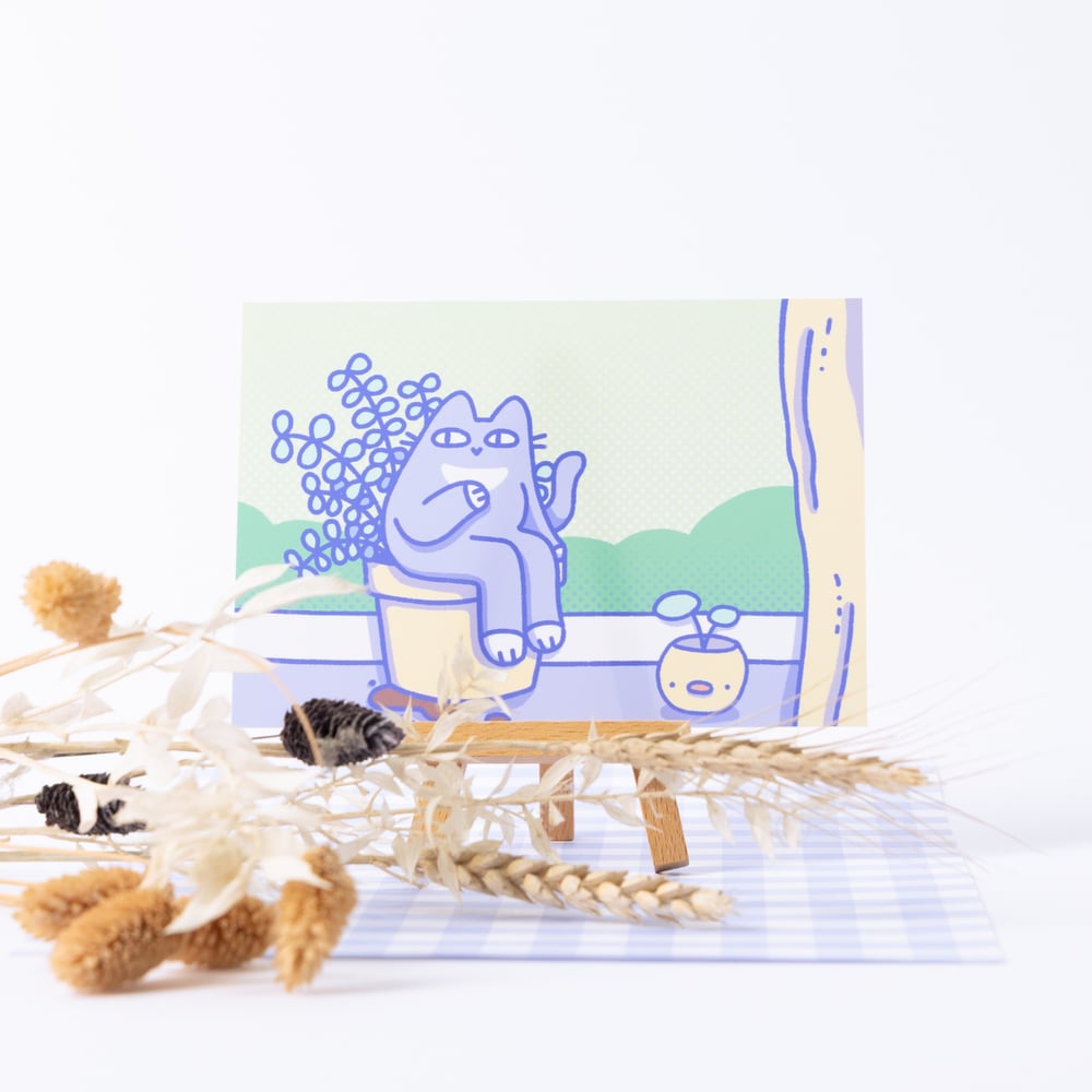 Image of Postcard Prints Jürgen the Cat