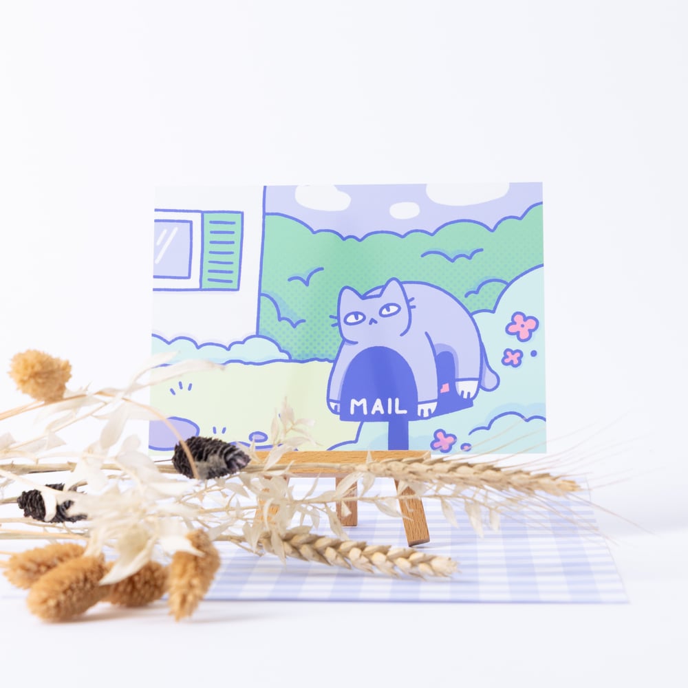 Image of Postcard Prints Jürgen the Cat
