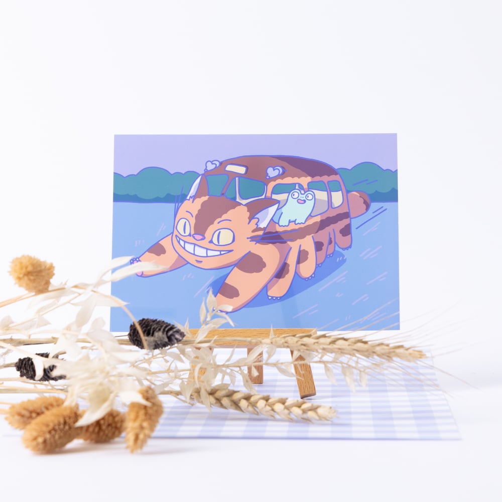 Image of Postcard Prints Studio Catbus
