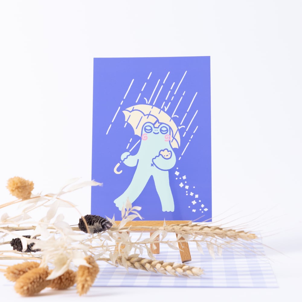 Image of Postcard Prints Rain Theme