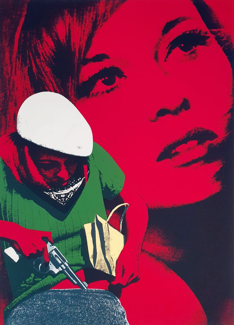 Image of "RED RIGHT HAND" - Faye Dunaway Limited Edition Screenprint