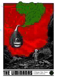 Image of THE LIMINANAS gigposter Paris 2025 - VARIANTE