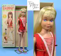 Image 1 of Two Tone Lemon Blonde Skipper Doll In Box w/ Original Outfit