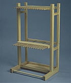 Reed and stick stand | Prairie Coast Weaves