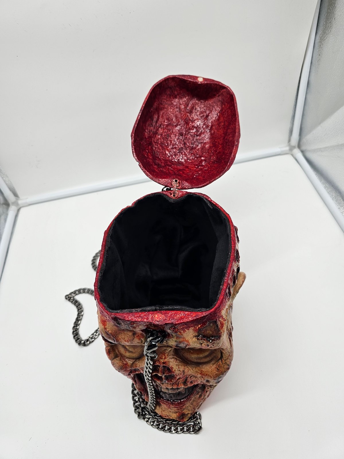 バケツ型トートバック　ゾンビ目玉 The OG Zombie Purse | Scarygoregeous Studio