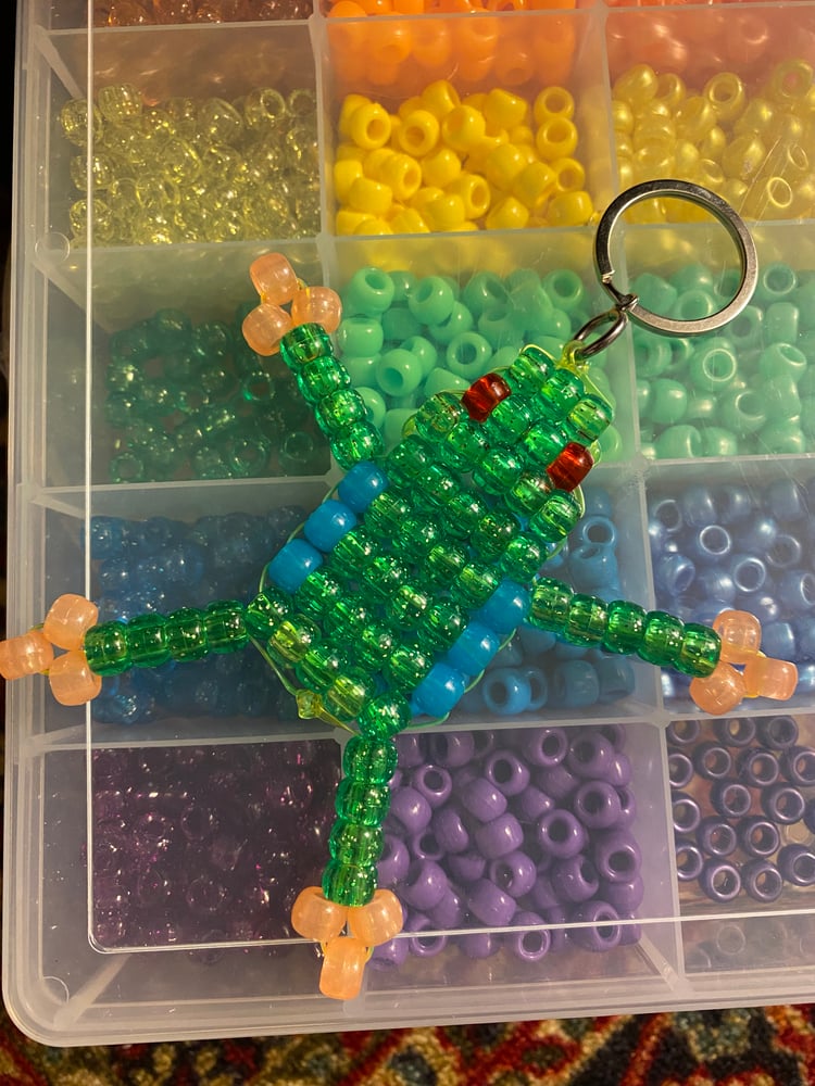 Image of Red Eyed Tree Frog Keychain