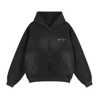 Image 1 of Night Rider - Zipper Hoodie