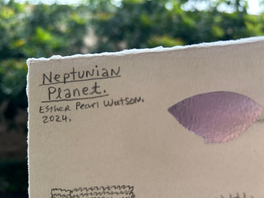 Image of (Esther Pearl Watson) Neptunian Planet