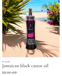  Bella vista Jamaican Black castor oil 