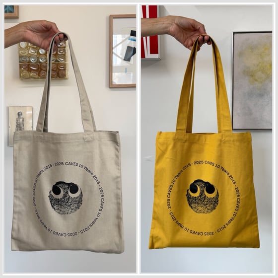 Image of CAVES 10 years tote