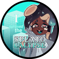 Image 3 of I survived the Splatocalypse! buttons