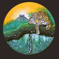 Image 4 of Jaguar Diorama - Handmade 3D Wooden Wall Hanging Artwork