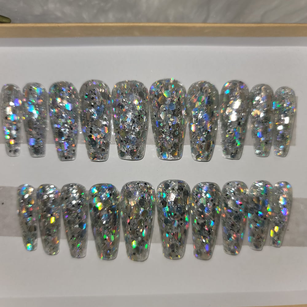 Image of Holographic silver 