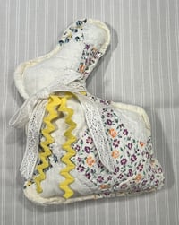 Image 1 of Vintage Patchwork Bunny VIII