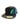 2 Doses Logo SnapBack Black W/ Ooze Green Embroidery 