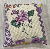 Image 1 of Violets Pincushion II