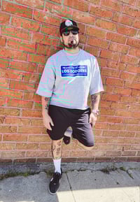 Image 5 of Los Dodgers Cropped crewneck 