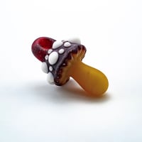 Image 2 of Finer Glass Mushroom Pendant 2