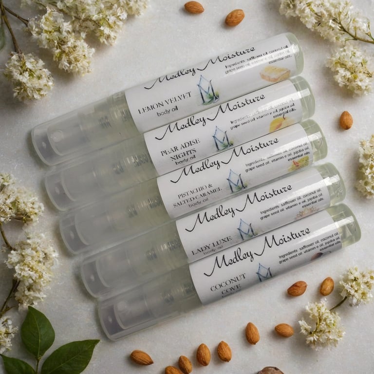 (NEW) Body Oil Samples - FREE SHIPPING