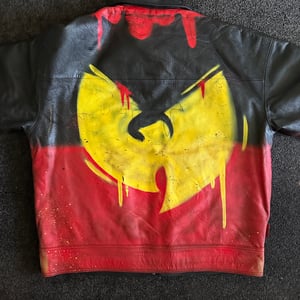 XXL - ONE OF ONE CAN IT BE ALL SO SIMPLE LEATHER JACKET