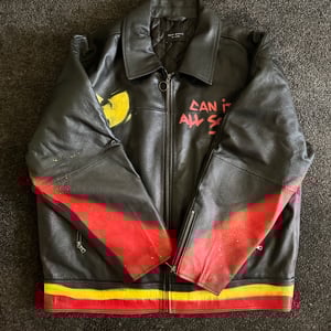 XXL - ONE OF ONE CAN IT BE ALL SO SIMPLE LEATHER JACKET