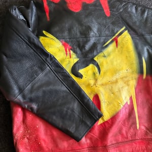XXL - ONE OF ONE CAN IT BE ALL SO SIMPLE LEATHER JACKET