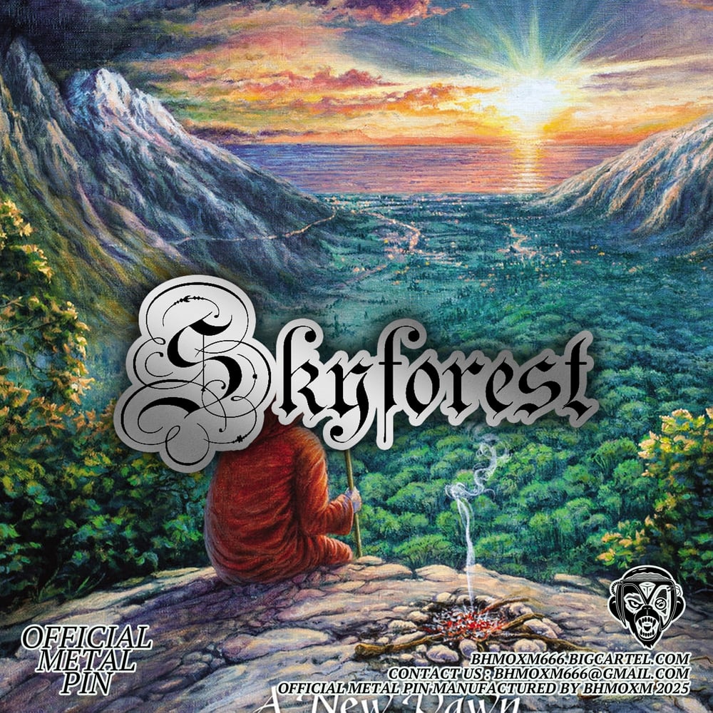 SKYFOREST OFFICIAL LOGO METAL PIN
