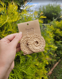 Large Natural Earrings