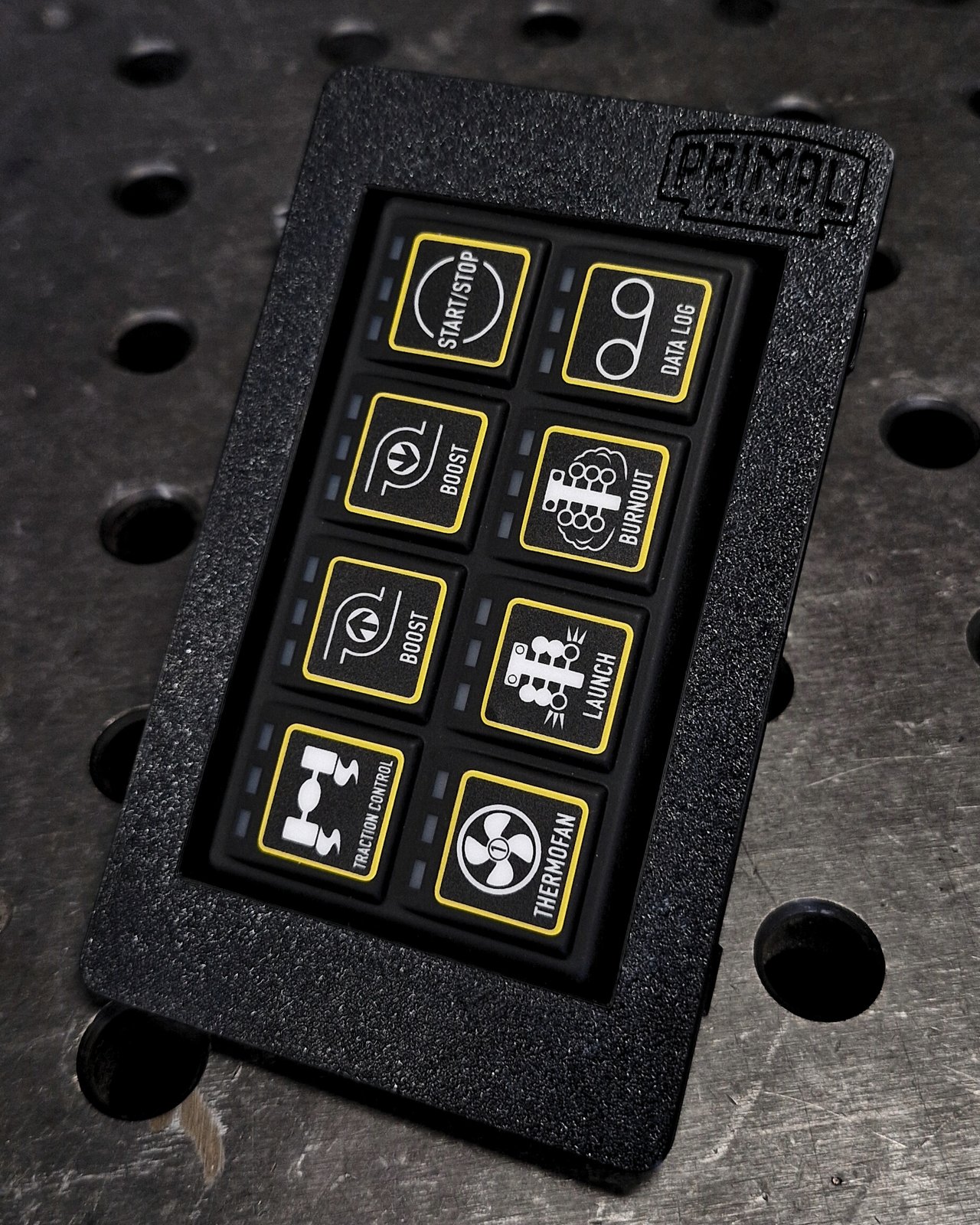 Mazda RX7 FC3S Can Keypad center console mount | Primal Garage