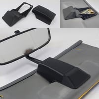 Image 1 of 88-91 Honda Prelude Seatbelt Warning Base / Rear View Mirror Cover Trim (Blanking Version)