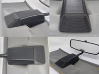 Image 5 of 88-91 Honda Prelude Seatbelt Warning Base / Rear View Mirror Cover Trim (Blanking Version)