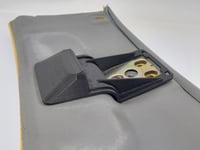 Image 6 of 88-91 Honda Prelude Seatbelt Warning Base / Rear View Mirror Cover Trim (Blanking Version)