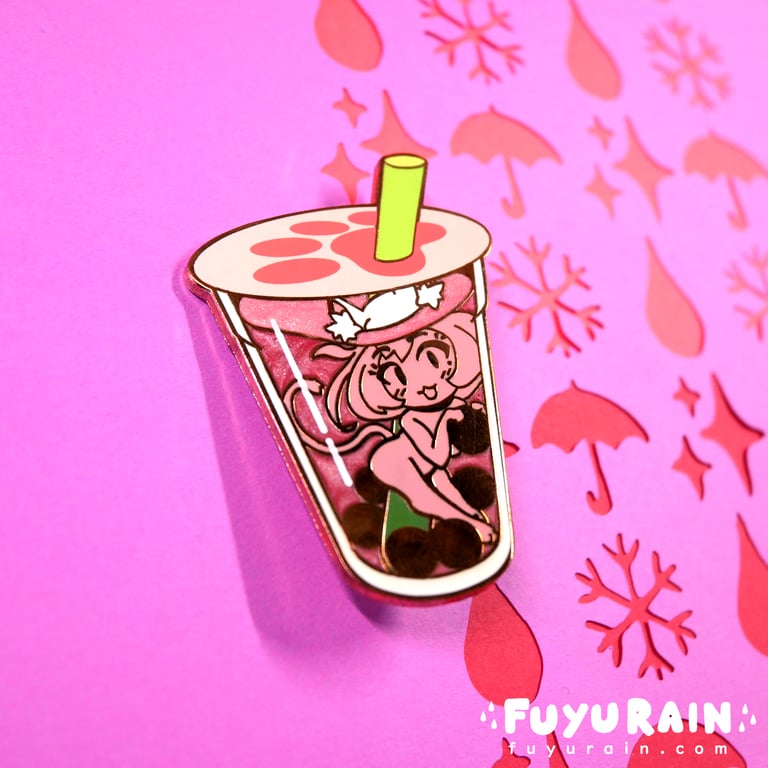 PIN - Cat Girl Boba Image 2