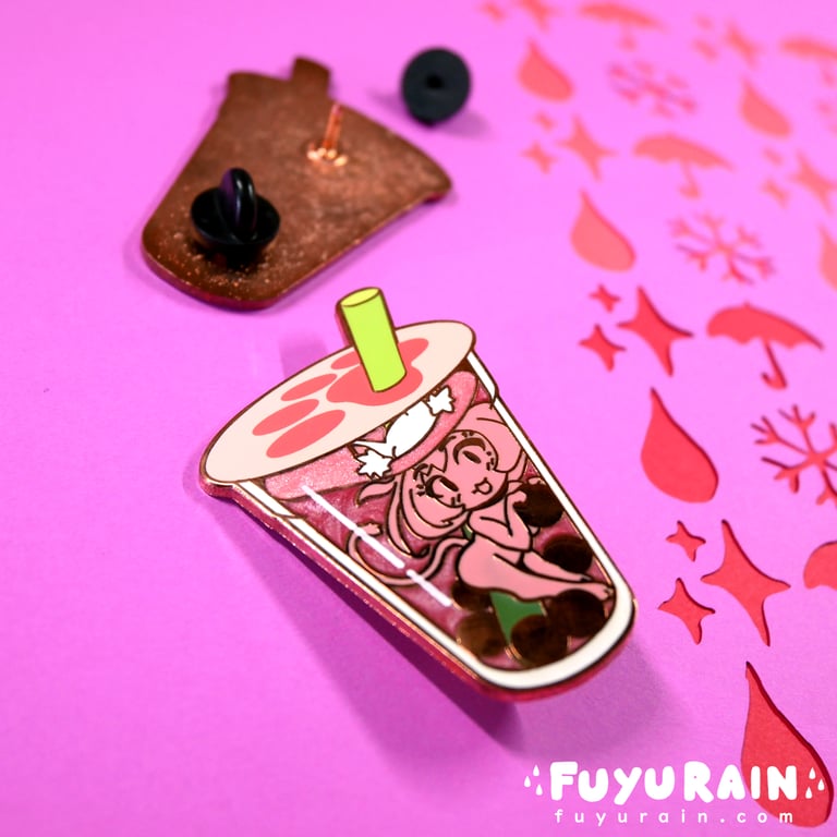 PIN - Cat Girl Boba Image 3