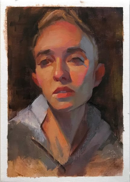 Image of Episode 2: Timed Studies "Zorn Palette Head"