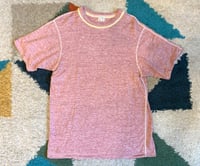 Image 1 of Loop & Weft real mccoys slub cotton double binder crewneck tee, size M