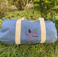Image 11 of  PRE-COMMANDE - Sac week end brodé "LIBERTE"- Collab' ADOLIE