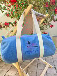 Image 13 of  PRE-COMMANDE - Sac week end brodé "LIBERTE"- Collab' ADOLIE