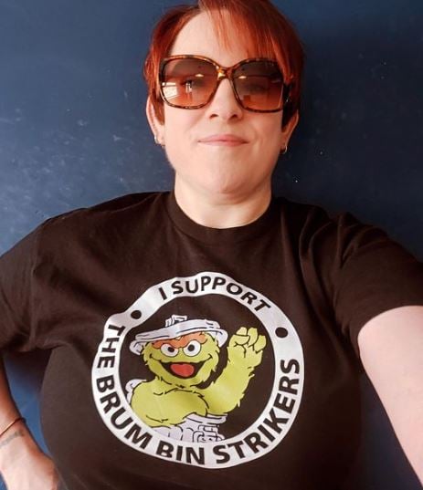 I Support the Brummie Bin Workers T - shirt 