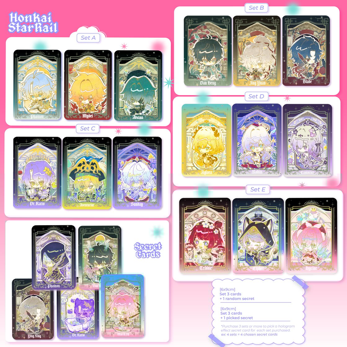 Image of HSR Card Set
