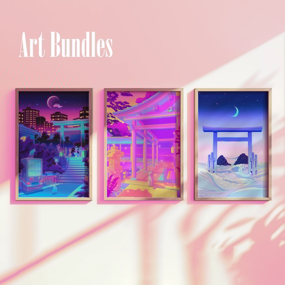 Image of PRINTS DEAL - 3 A4 Prints for 50£ - 3 A3 Prints for 90£